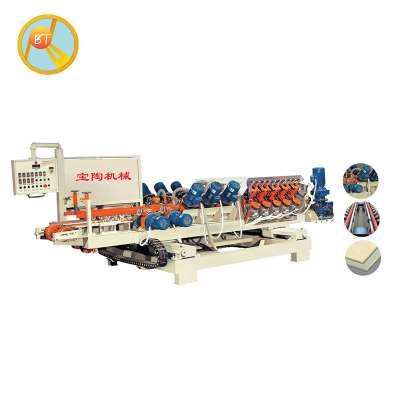 top 10 head double edge ceramic tile edge polishing machine