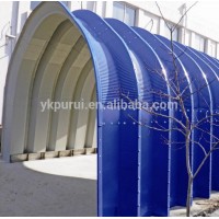 Screw Jointed Metal Arch Roof Color Steel Sheet