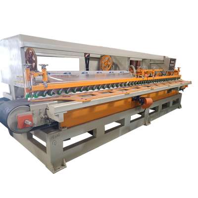 half bullnose granite steps swing arm polishing profiled edging machine