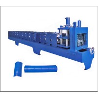 Metal Roof Ridge Cap Tiles Roll Forming Machine