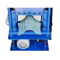 Popular Customized Metal Roof Tile Ridge Cap Roll Forming Machine